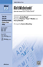 Ain't Misbehavin SAB choral sheet music cover Thumbnail